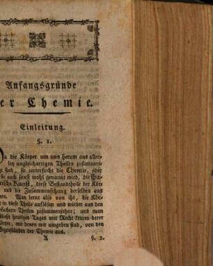 Anfangsgründe der Chemie
