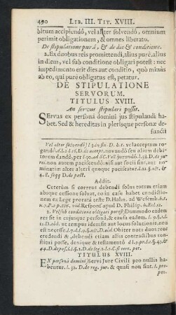 Titulus XVIII.