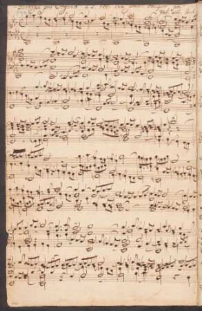 Fantasien and Fugen. Auszüge (Fantasie); org; c-Moll; BWV 562