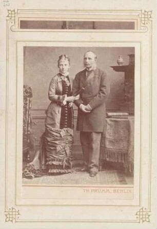 Prinzessin Marie von Preußen und Prinz Heinrich von Oranien-Nassau