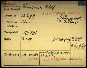 Hausner, Adolf - Haußmann, Karl