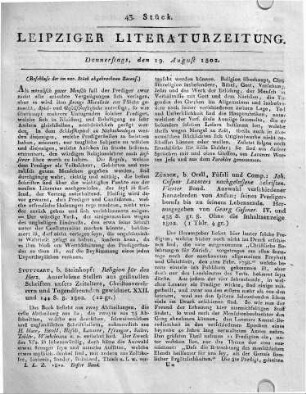 1802-08-19 : 43. Stück