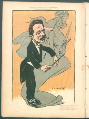 Hombres: Ferruccio Cattelani y las sinfonías de Beethoven - [Caricatura]