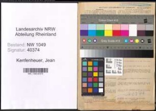 Entnazifizierung Jean Kenfenheuer , geb. 10.12.1900 (Ingenieur)