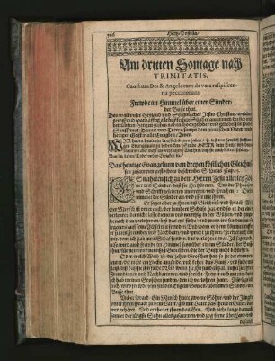 Am dritten Sontage nach Trinitatis. [u. a.]