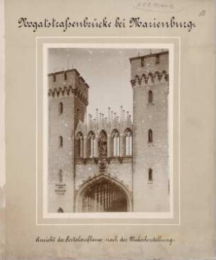 Umbau der Alten Nogatbrücke, Marienburg: Brückenportal (Detail)