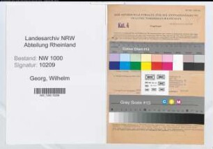 Entnazifizierung Wilhelm Georg, geb. 29.01.1903 (Sparkassenangest.)