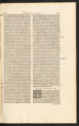 Ex Cap. III Homilia IIII