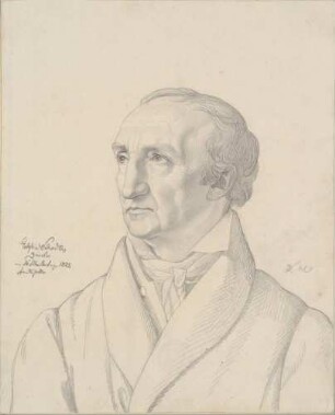 Bildnis Schadow, Gottfried (1764-1850), Bildhauer, Graphiker