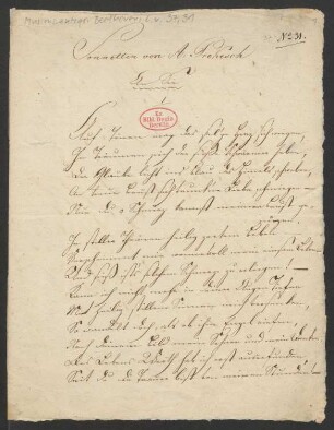 Sonnetten von A. Prokisch