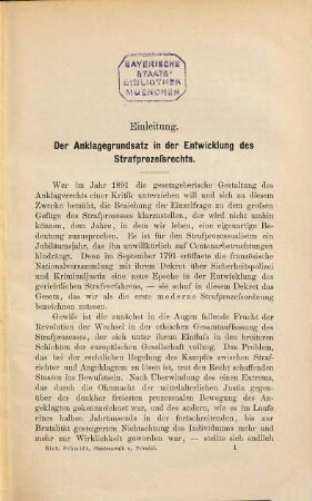 Staatsanwalt und Privatkläger : zur Gesetzgebungskritik