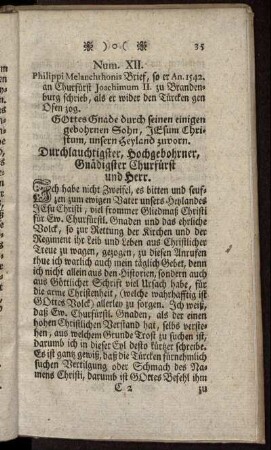 Num. XII.