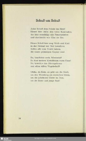 Schuß um Schuß