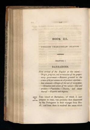 Book III. - English Charaibean Islands.