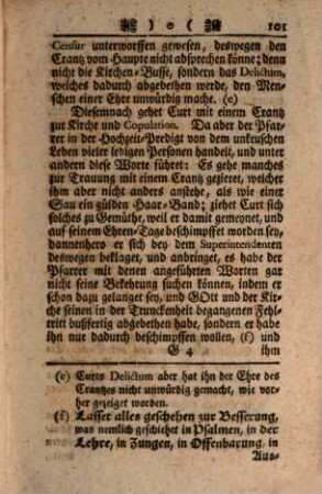 Acta ecclesiastica : in welchen unterschiedliche bey dem Predigt-Amt vorgegangene Fälle erörtert werden, 38. 1737