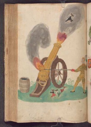 Hölle: Kanone zum Verschießen von alten Weibern, 1414