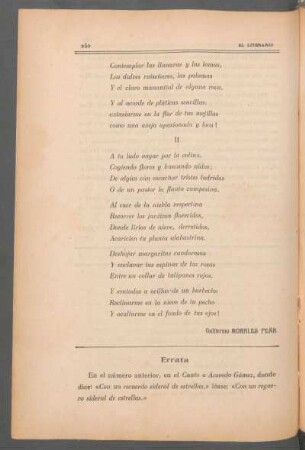 Errata : [Canto a Acevedo Gómez]