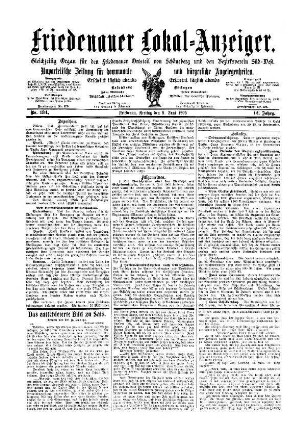 Nr. 134, 09.06.1905