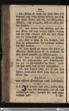 [Am eilften Sonntage nach Trinitatis]