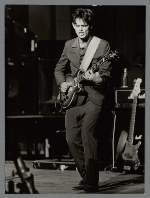 Gijs van Dijk : Portrait des Gitarristen Gijs van Dijk beim 26. Jazz Jamboree Warschau 1984