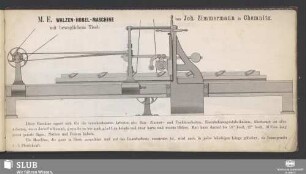 M. E. Walzen-Hobel-Maschine mit beweglichem Tisch