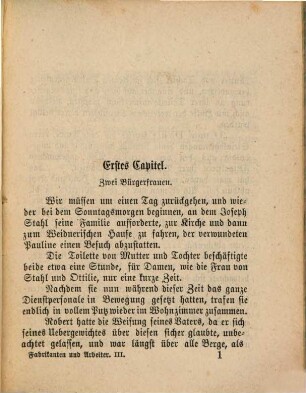 Fabrikanten und Arbeiter oder: Der Weg zum Irrenhause : socialer Roman, 3