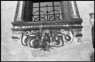 Oetz: Wandbemalung am Gasthaus Stern