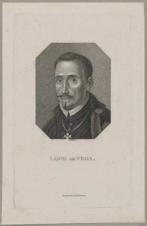 Bildnis des Lope de Vega