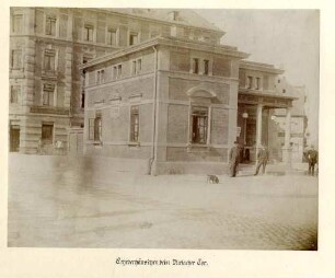 Strieder, Wilhelm. Erheberhäuschen beim Durlacher Tor