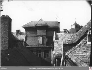 Vom Belvedere der Goldene Waage, Markt 5, nach Westen