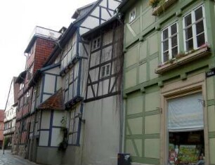 Quedlinburg: Straßenzug Hoken
