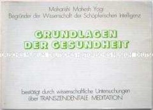Dokumentation wissenschaftlicher Untersuchungsergebnisse zur Transzendentalen Meditation - Sachkonvolut