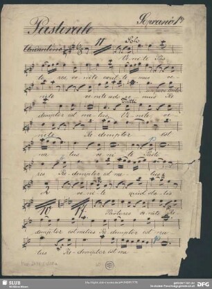 Stimmensatz 2 (19. Jhd.)