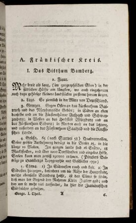 A. Fränkischer Kreis.