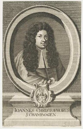 Bildnis des Ioannes Christophorus Schambogen