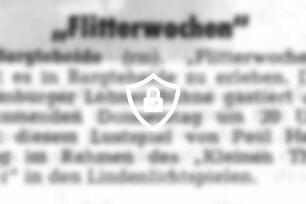 "Flitterwochen"