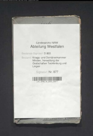 Die von den Kirchenvorstehern, Altarleuten und Schulbedienten beanspruchte Exemption von Diensten in den Grafschaften Tecklenburg und Lingen
