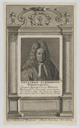 Bildnis des Gottfried Zimmermann