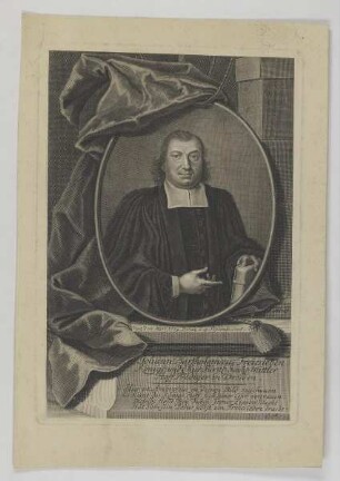 Bildnis des Johann Bartholomaeus Freiesleben