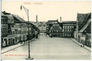 Colditz. Marktplatz