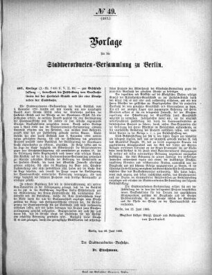 No. 49 (467), 22. Juni 1885