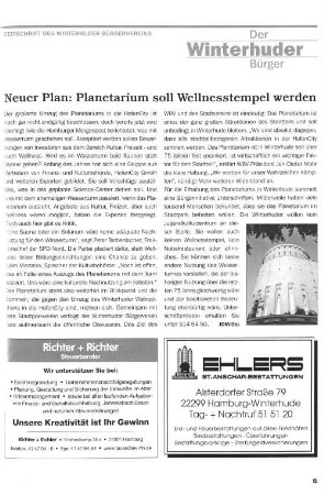 Neuer Plan: Planetarium soll Wellnesstempel werden