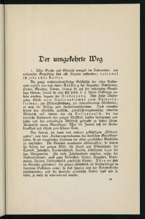 5-10, 1. Der umgekehrte Weg