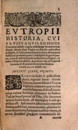Historiae Miscellae