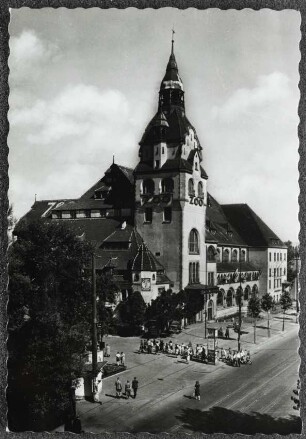 Messestadt Leipzig. Zoo und Kongreßhalle