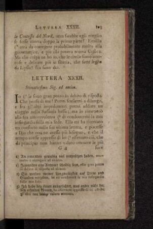 Lettera XXXII.