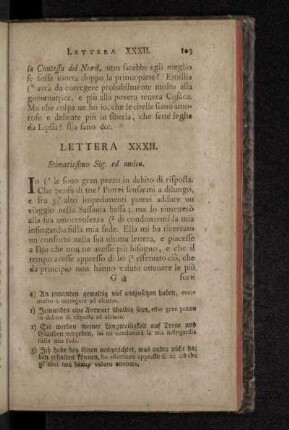 Lettera XXXII.