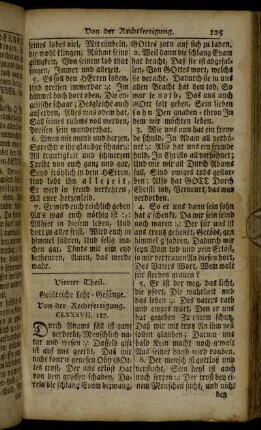 Vierter Theil. Geistreiche Lehr-Gesänge.