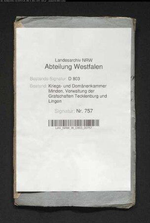 Ein von dem Vogt Rump von dem Untertan Upmeyer zu Ibbenbüren zur Bebauung angekaufter Platz