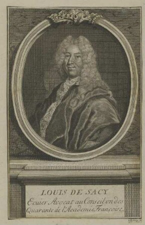 Bildnis des Louis de Sacy